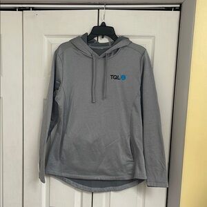 Gray TQL Logo Hoodie